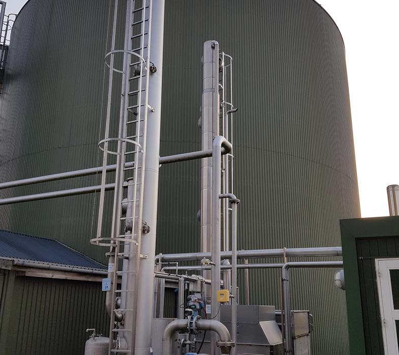 Biogas anlæg i Slagelse