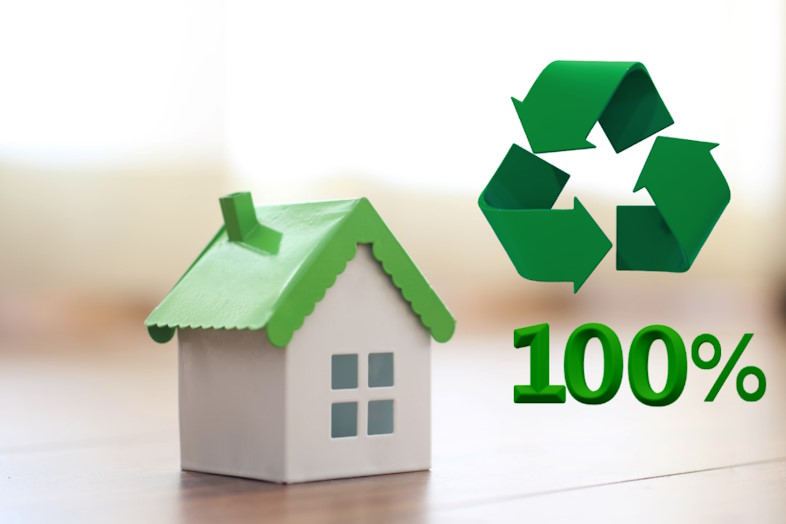 100 % recycling af inddækningsprodukter